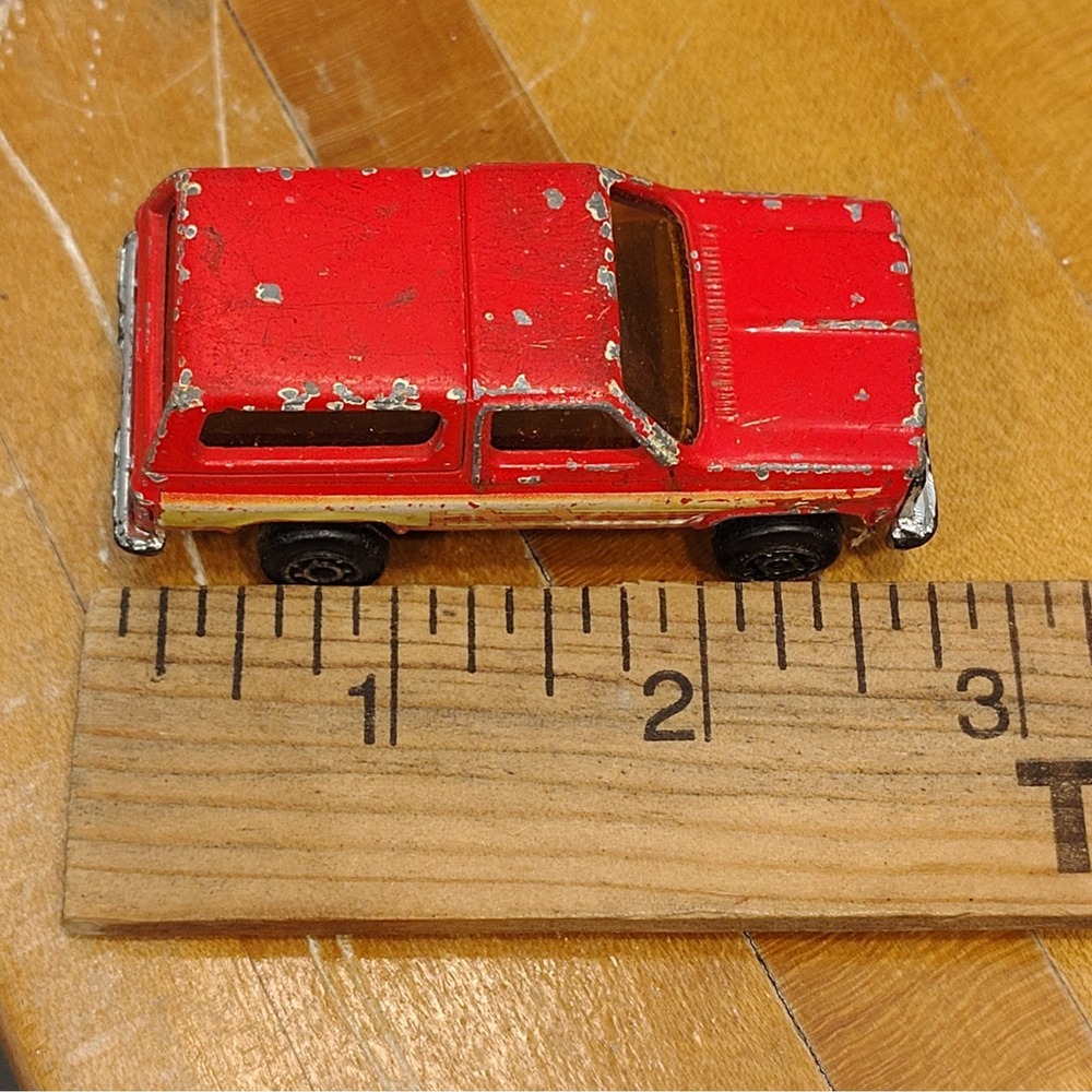 1979 Kidco Tough Wheels Chevy Blazer 1/60 Square body Hong Kong K10 - Picture 10 of 10
